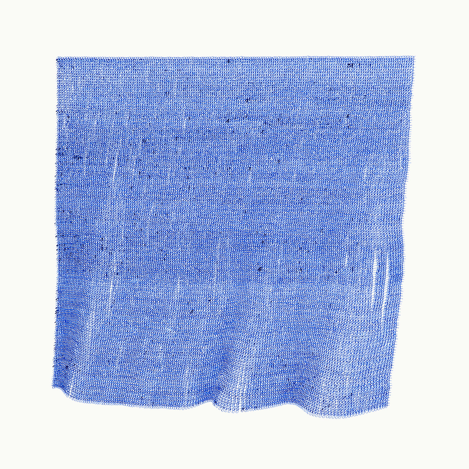 Stephanie Kratz :: Drawing :: Kugelschreiberserie 2, 3/18 :: Zoom 